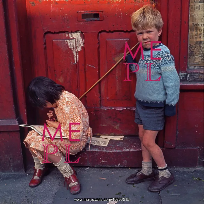  : Doorstep Artist. Light Pipe Hall Road, Stockton 1970s