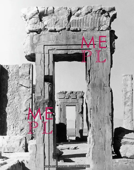 : DOORWAY AT PERSEPOLIS : DOORWAY AT PERSEPOLIS