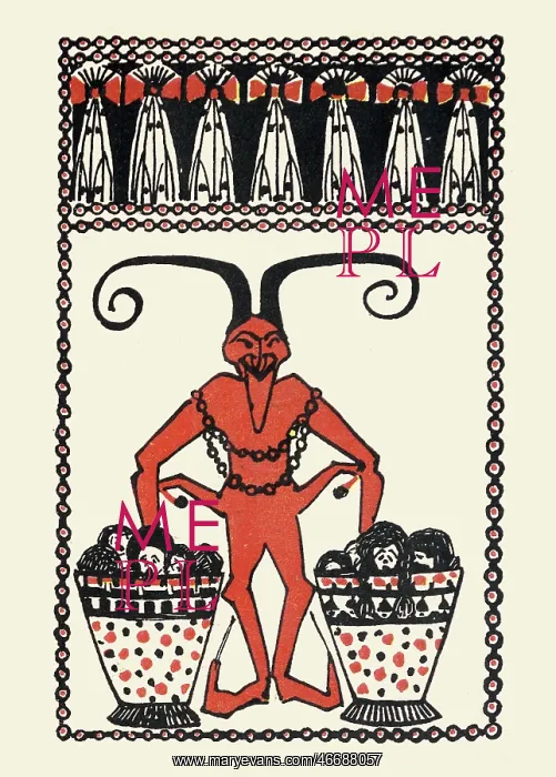 : Dora Suppantschitsch. ' Krampus Card' : Dora Suppantschitsch. ' Krampus Card'