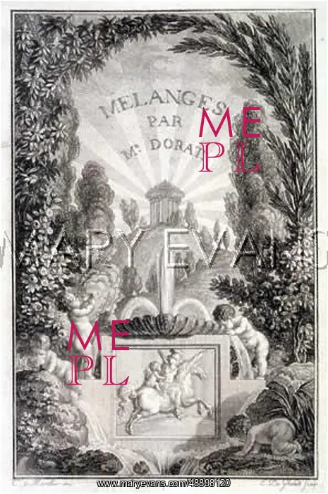 : DORAT / MELANGES / TITLE PAG : DORAT / MELANGES / TITLE PAG