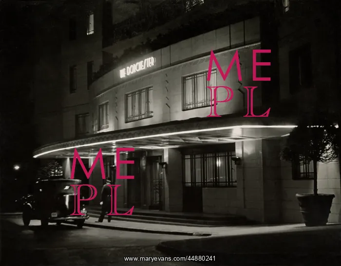 : Dorchester Hotel 1930s : Dorchester Hotel 1930s