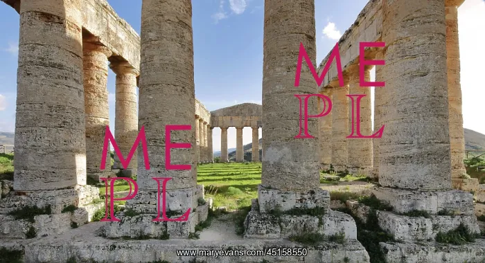 : Doric temple, Segesta, Sicily, Italy : Doric temple, Segesta, Sicily, Italy