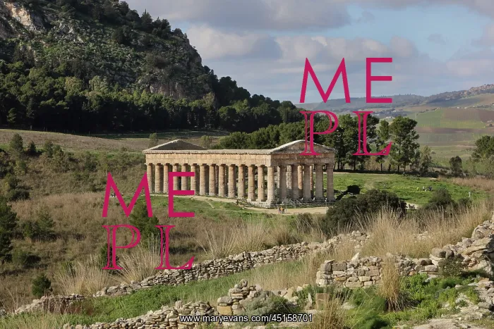 : Doric temple, Segesta, Sicily, Italy : Doric temple, Segesta, Sicily, Italy
