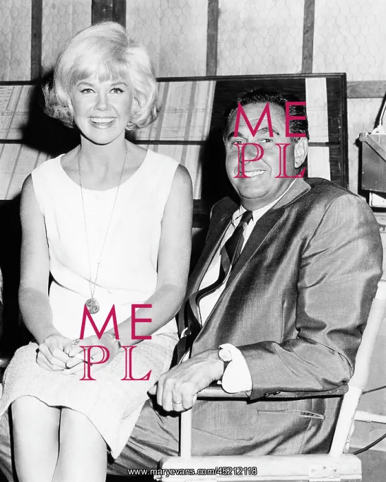 : Doris Day with husband Martin Melcher, ca. ? : Doris Day with husband Martin Melcher, ca. ?