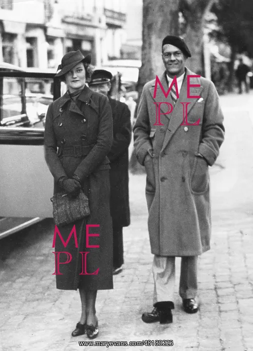 : Doris Duke and James Cromwell, 1935 : Doris Duke and James Cromwell, 1935