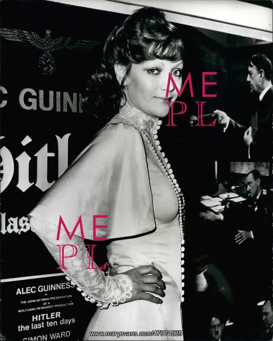 : Doris Kunstmann, German actress, at Hitler film premiere : Doris Kunstmann, German actress, at Hitler film premiere