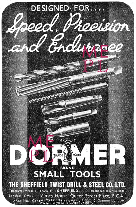 : Dormer Drills & Reamers : Dormer Drills & Reamers