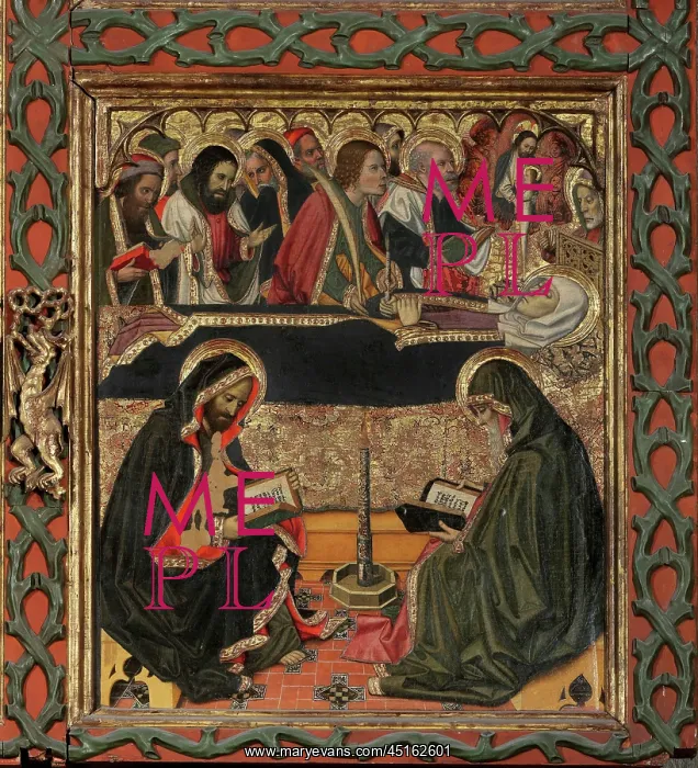 : Dormition, Altarpiece of the Constable, Royal : Dormition, Altarpiece of the Constable, Royal