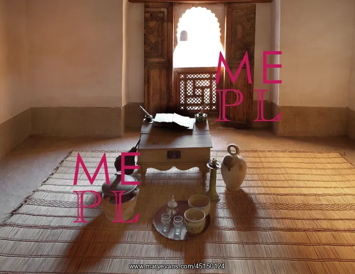 : Dormitory, Ben Youssef Madrasa, Marrakech, Morocco : Dormitory, Ben Youssef Madrasa, Marrakech, Morocco