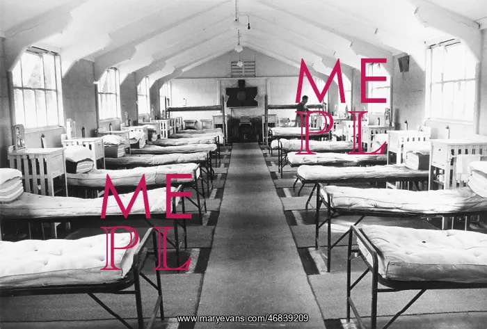 : Dormitory at Grendon Underwood Open Prison : Dormitory at Grendon Underwood Open Prison