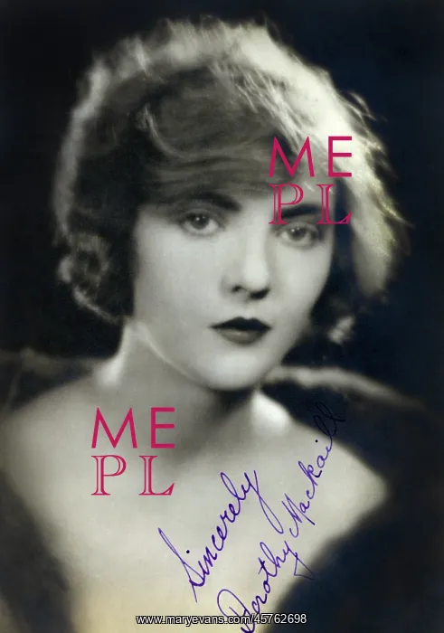 : Dorothy Mackaill - actress : Dorothy Mackaill - actress