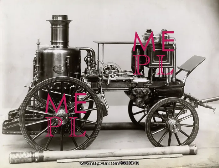 : Double cylinder steam fire engine made by Thomas Coates : Double cylinder steam fire engine made by Thomas Coates