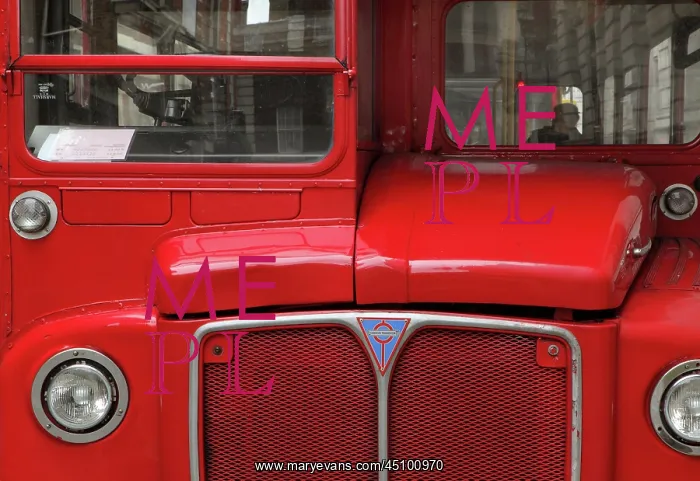 : Double-decker bus, London, UK : Double-decker bus, London, UK