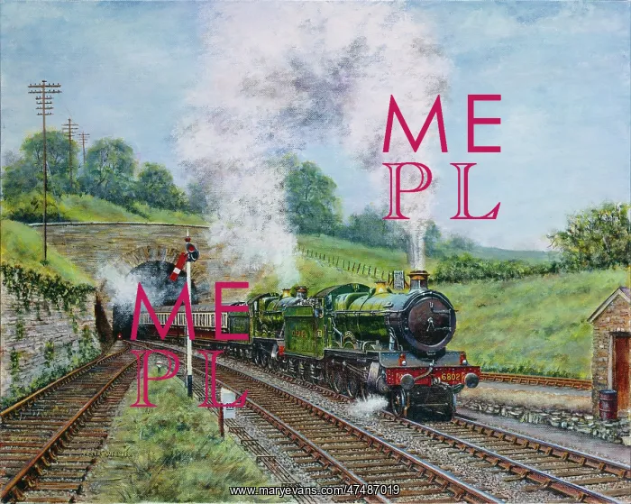 : Double Heading out of Dainton, Devon : Double Heading out of Dainton, Devon