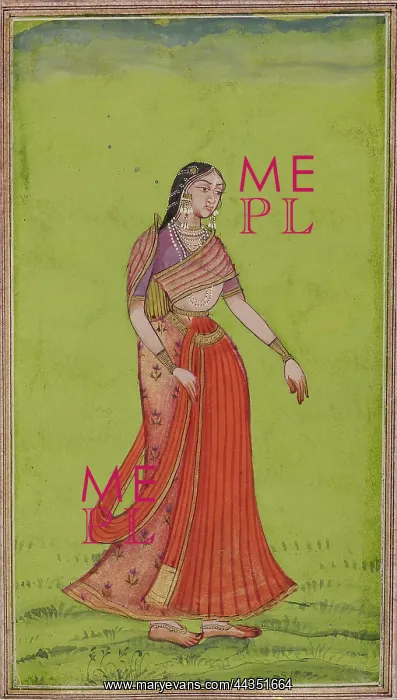 : Double-sided picture: a lady : Double-sided picture: a lady