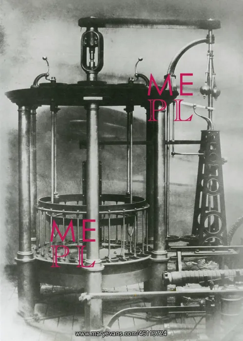 : Double turbine constructed on the system of F Baron : Double turbine constructed on the system of F Baron