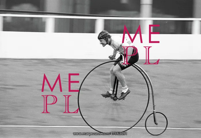 : Doug Pinkerton, high wheeler -2 : Doug Pinkerton, high wheeler -2