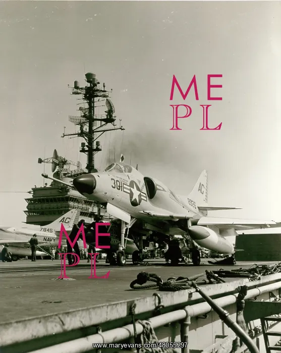 : A Douglas A-4C Skyhawk 148526 about to depart : A Douglas A-4C Skyhawk 148526 about to depart