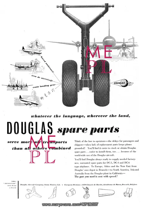 : Douglas Aircraft Spares Support : Douglas Aircraft Spares Support