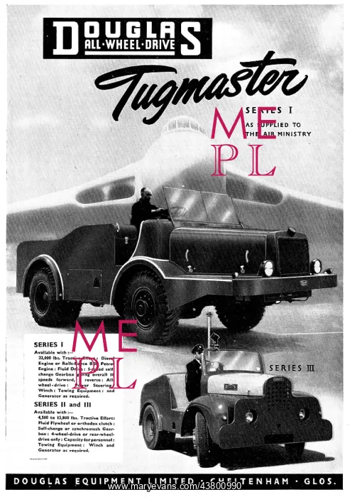 : Douglas All Wheel Drive Tugmaster : Douglas All Wheel Drive Tugmaster