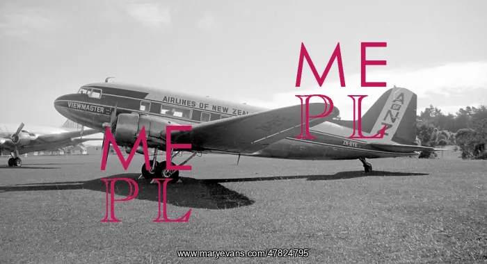 : Douglas DC-3 Viewmaster ZK-BYE Jean Batten : Douglas DC-3 Viewmaster ZK-BYE Jean Batten