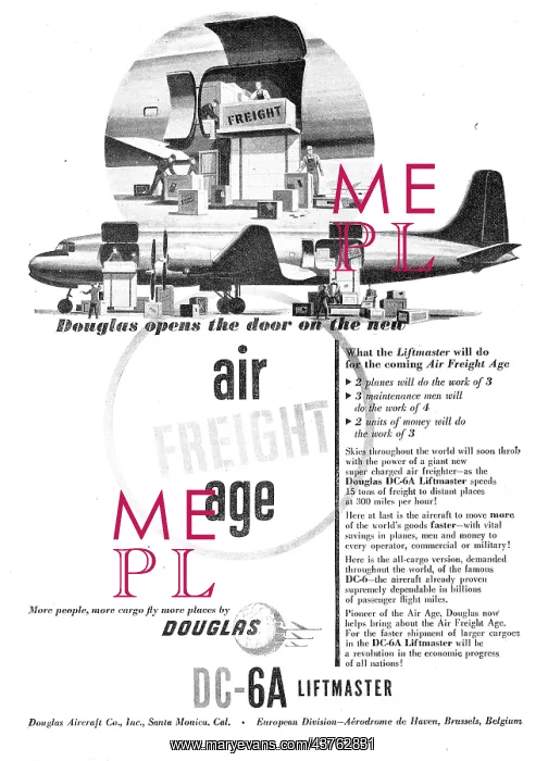 : Douglas DC-6A Liftmaster : Douglas DC-6A Liftmaster