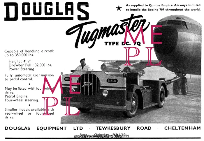 : Douglas D.C.7Q Tugmaster 1959 : Douglas D.C.7Q Tugmaster 1959
