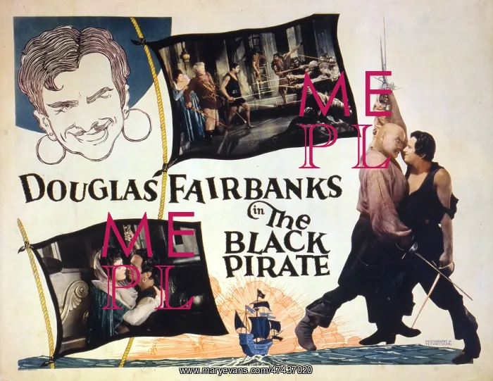 : Douglas Fairbanks in the black pirate : Douglas Fairbanks in the black pirate