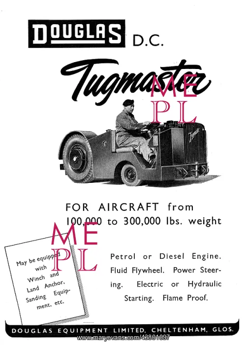 : Douglas Tugmaster For Aircraft From : Douglas Tugmaster For Aircraft From