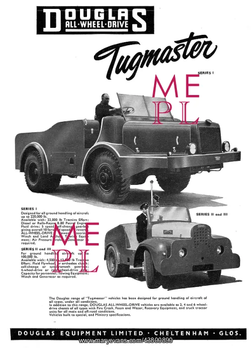 : Douglas Tugmaster. Douglas Tugs : Douglas Tugmaster. Douglas Tugs