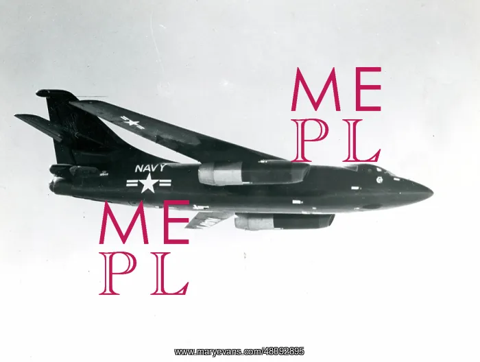 : Douglas XA3D-1 Skywarrior, 125412 : Douglas XA3D-1 Skywarrior, 125412