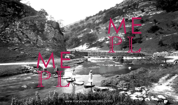  : Dovedale, Stepping Stones 1914
