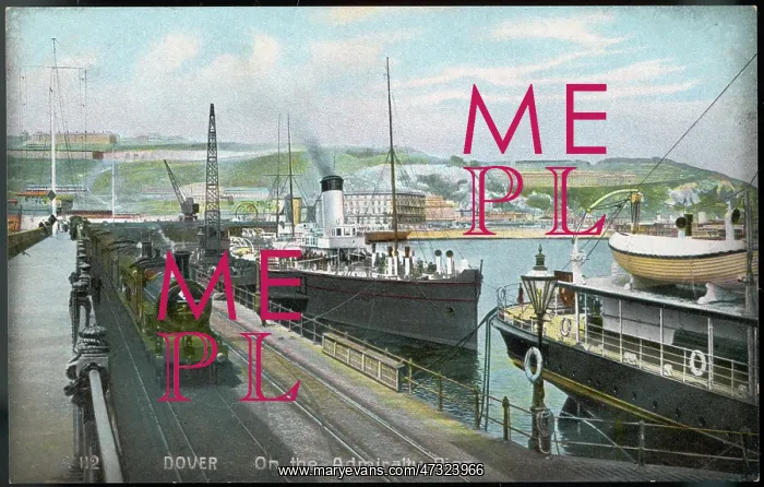  : Dover Harbour Postcard