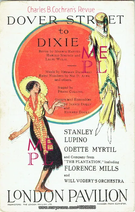 : Dover Street To Dixie revue by M Harvey, H Simpson & L Wylie : Dover Street To Dixie revue by M Harvey, H Simpson & L Wylie