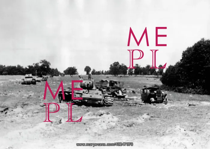 : Downed Red Army tanks, 1941 : Downed Red Army tanks, 1941