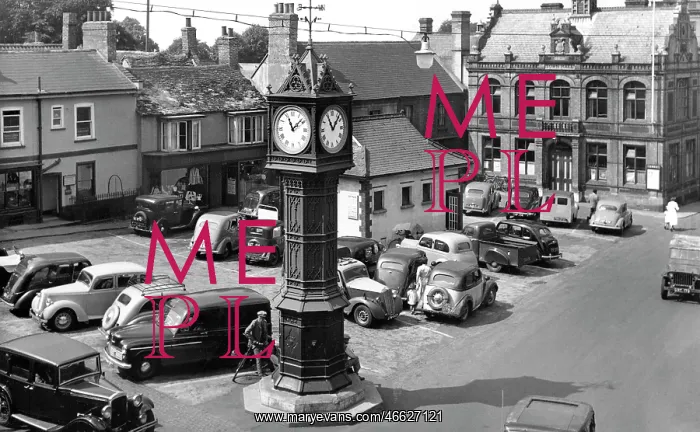  : Downham Market, the Clock Tower 1952