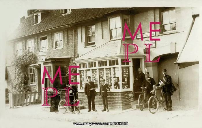  : Downton, Wiltshire - The Post Office and full local staff