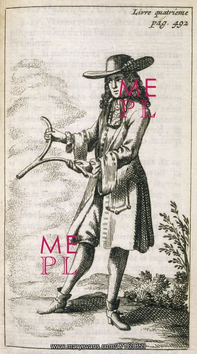: Dowser, 17th century : Dowser, 17th century