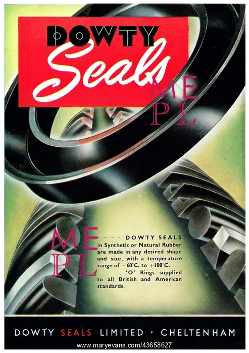  : Dowty Bonded Seals