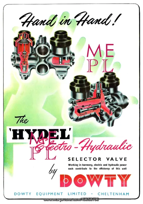 : Dowty Electro-Hydraulic Selector Valve : Dowty Electro-Hydraulic Selector Valve