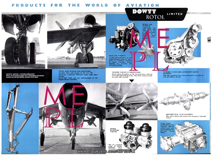 : Dowty Group Aviation Products : Dowty Group Aviation Products