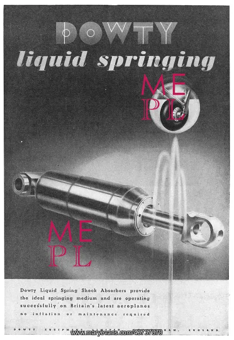 : Dowty Liquid Springing : Dowty Liquid Springing