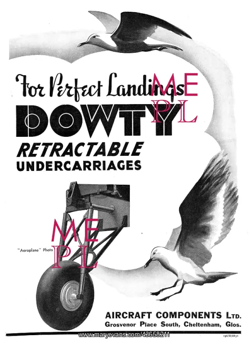 : Dowty Retractable Undercarriages : Dowty Retractable Undercarriages