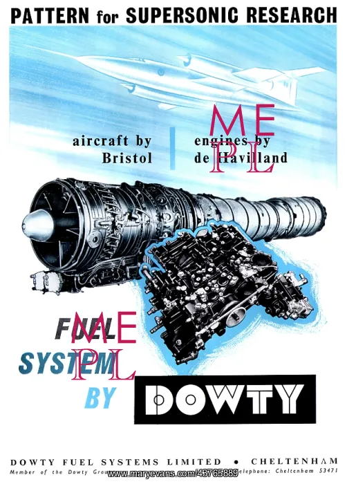 : Dowty Rotol Supersonic Fuel System Components : Dowty Rotol Supersonic Fuel System Components