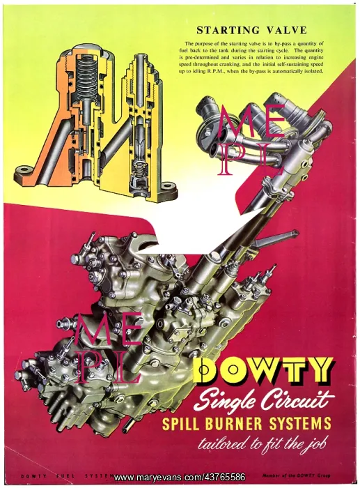 : Dowty Spill Burner System : Dowty Spill Burner System