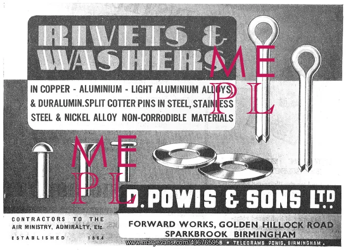  : D.Powis AGS Parts
