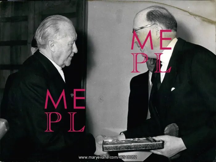 : Dr Adenauer, German Chancellor : Dr Adenauer, German Chancellor