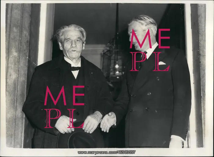 : Dr Albert Schweitzer and Sir Anthony Eden PM : Dr Albert Schweitzer and Sir Anthony Eden PM