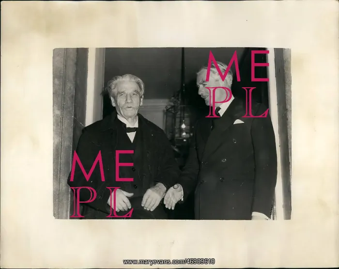 : Dr Albert Schweitzer and Sir Anthony Eden PM : Dr Albert Schweitzer and Sir Anthony Eden PM