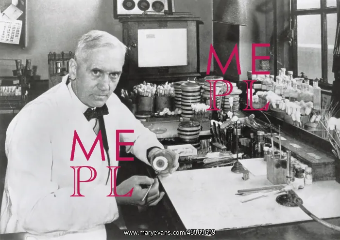 : Dr. Alexander Fleming, (1903-1972), Scottish biologist : Dr. Alexander Fleming, (1903-1972), Scottish biologist